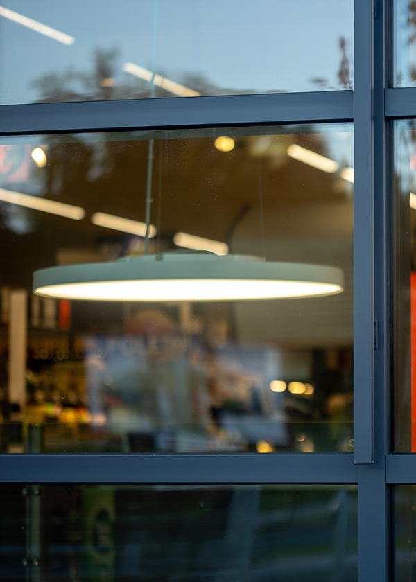 Fenêtre d'un magasin